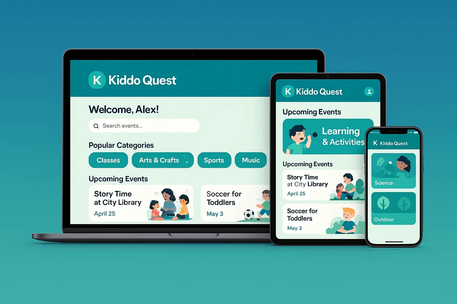 Kiddo Quest App